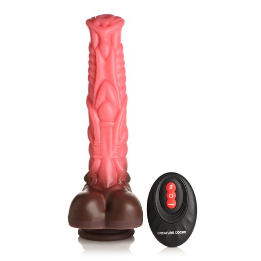Creature Cocks Centaur Thrusting & Vibrating Silicone Dildo With Remote Control - Image 2