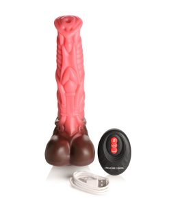 Creature Cocks Centaur Thrusting & Vibrating Silicone Dildo With Remote Control
