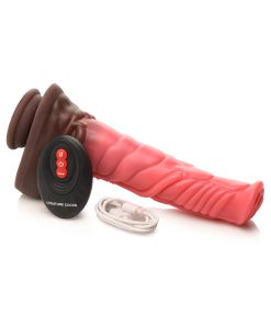 Creature Cocks Centaur Thrusting & Vibrating Silicone Dildo With Remote Control