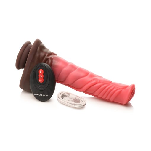 Creature Cocks Centaur Thrusting & Vibrating Silicone Dildo With Remote Control - Image 11
