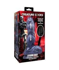 Creature Cocks Cyborg Thrusting Silicone Dildo