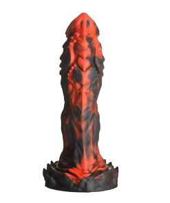 Creature Cocks Inferno Cock Vibrating Silicone Dildo With Remote