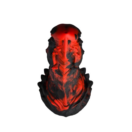 Creature Cocks Inferno Cock Vibrating Silicone Dildo With Remote - Image 6