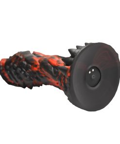 Creature Cocks Inferno Cock Vibrating Silicone Dildo With Remote