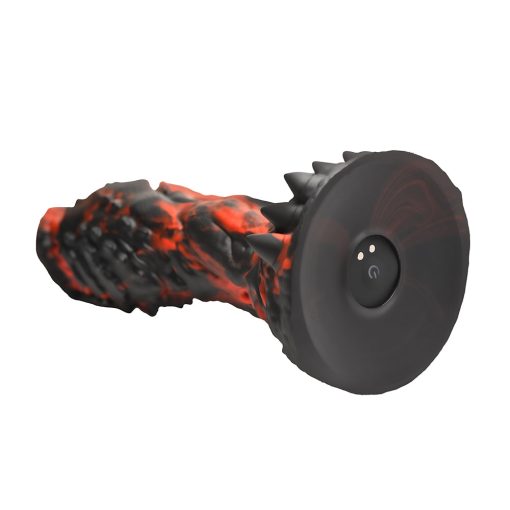 Creature Cocks Inferno Cock Vibrating Silicone Dildo With Remote - Image 7