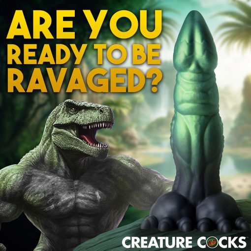 Creature Cocks Dickosaur Dinosaur Silicone Dildo - Image 7