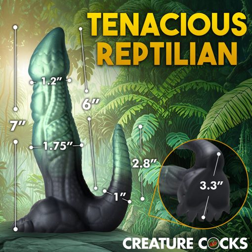 Creature Cocks Dickosaur Dinosaur Silicone Dildo - Image 8