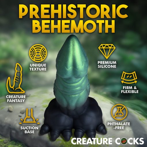 Creature Cocks Dickosaur Dinosaur Silicone Dildo - Image 9