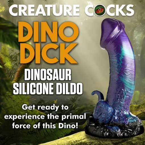Creature Cocks Dino Dick Dinosaur Silicone Dildo L - Image 11
