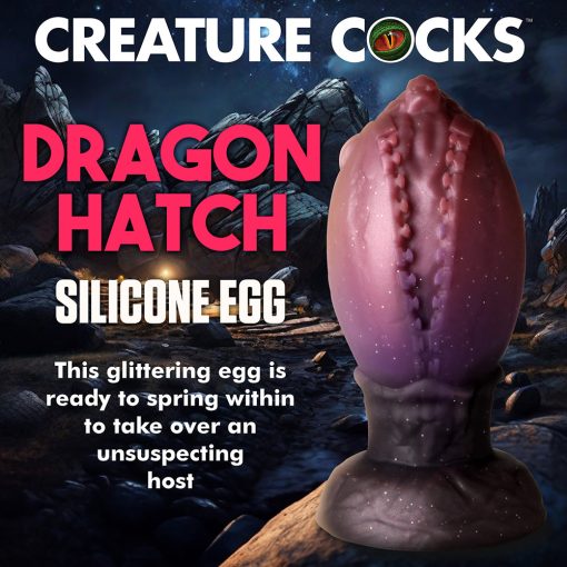 Creature Cocks Dragon Hatch Silicone Egg L - Image 8