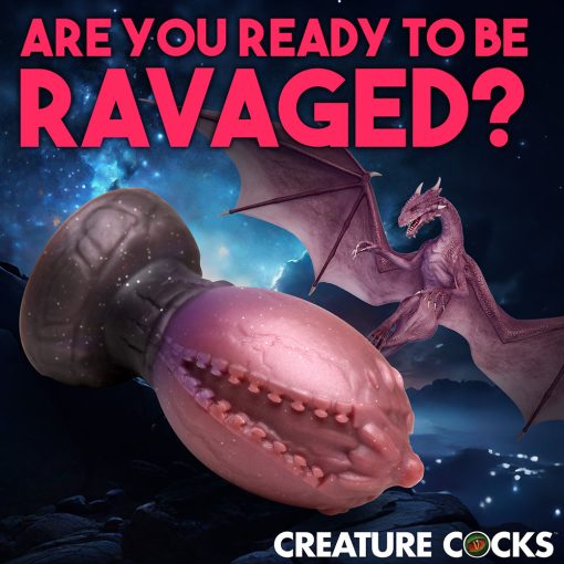 Creature Cocks Dragon Hatch Silicone Egg L - Image 9