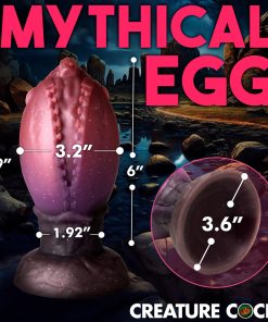 Creature Cocks Dragon Hatch Silicone Egg Xl