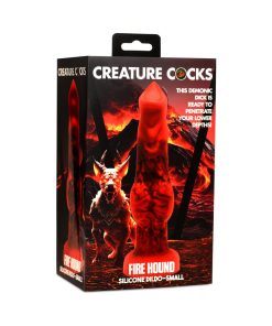 Creature Cocks Fire Hound Silicone Dildo S