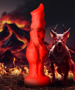 Creature Cocks Fire Hound Silicone Dildo M