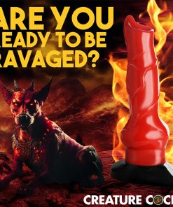 Creature Cocks Giant Hell-Hound Canine Penis 2 Ft. Dildo