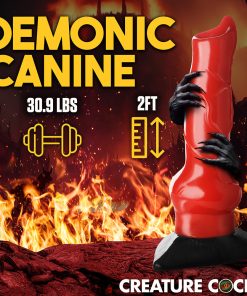 Creature Cocks Giant Hell-Hound Canine Penis 2 Ft. Dildo