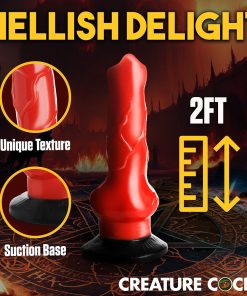 Creature Cocks Giant Hell-Hound Canine Penis 2 Ft. Dildo