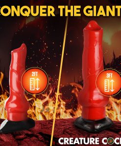 Creature Cocks Giant Hell-Hound Canine Penis 2 Ft. Dildo