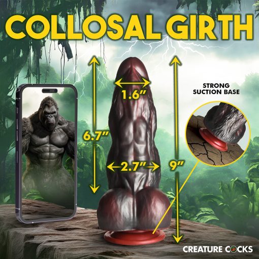 Creature Cocks King Kong Silicone Dildo - Image 11