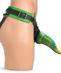 Creature Cocks Horny Play Strap-On Harness Green
