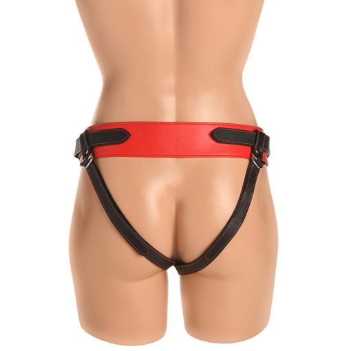 Creature Cocks Horny Devil Strap-On Harness Red - Image 6