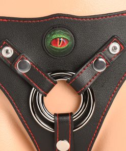 Creature Cocks Horny Devil Strap-On Harness Red