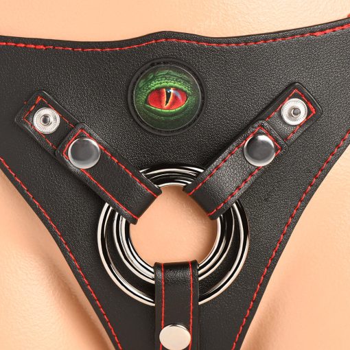 Creature Cocks Horny Devil Strap-On Harness Red - Image 7