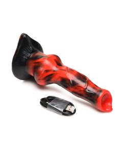 Creature Cocks Vibra Beast Vibrating Silicone Dildo