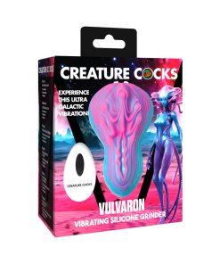 Creature Cocks Vulvaron Vibrating Silicone Grinder With Remote Control