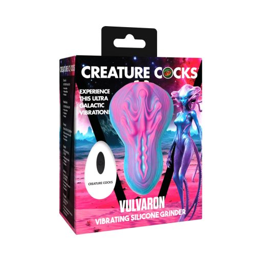 Creature Cocks Vulvaron Vibrating Silicone Grinder With Remote Control