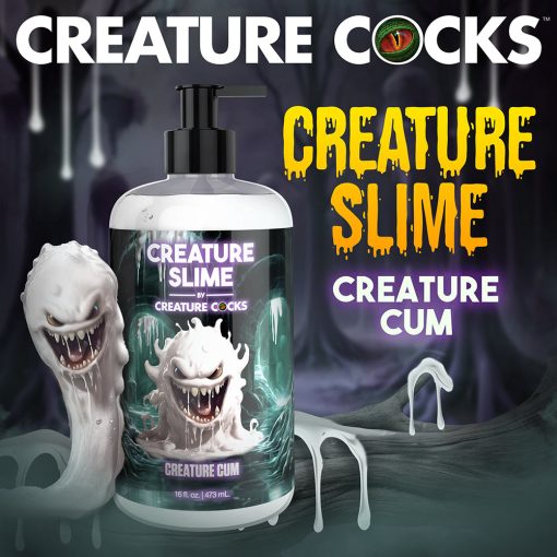 Creature Slim Creature Cum Unscented Jizz Lubricant 16 Oz. - Image 5