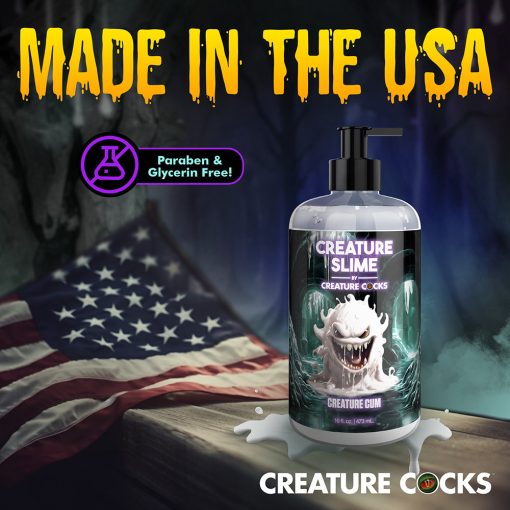 Creature Slim Creature Cum Unscented Jizz Lubricant 16 Oz. - Image 7