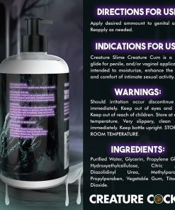 Creature Slim Creature Cum Unscented Jizz Lubricant 16 Oz.
