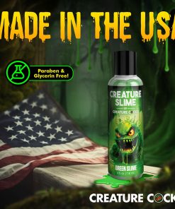 Creature Slime Green Water-Based Lubricant 4 Oz.