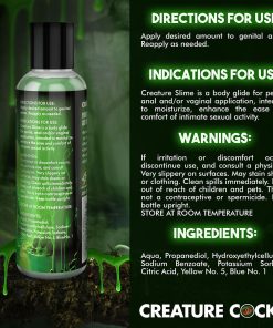 Creature Slime Green Water-Based Lubricant 4 Oz.