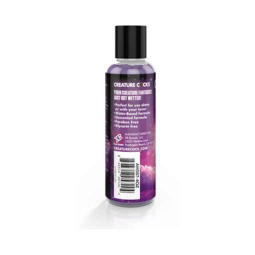 Creature Slime Purple Water-Based Lubricant 4 Oz. - Image 3