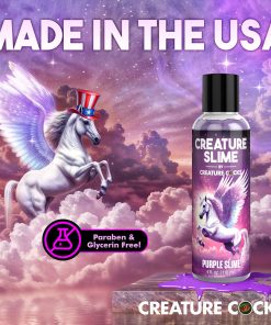 Creature Slime Purple Water-Based Lubricant 4 Oz.