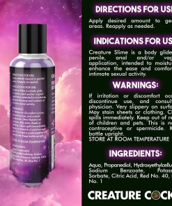 Creature Slime Purple Water-Based Lubricant 4 Oz.