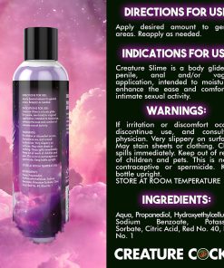 Creature Slime Purple Water-Based Lubricant – 8 oz Fantasy Pleasure Gel