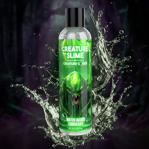 Creature Slime Water-Based Lubricant 8 Oz. - Image 4