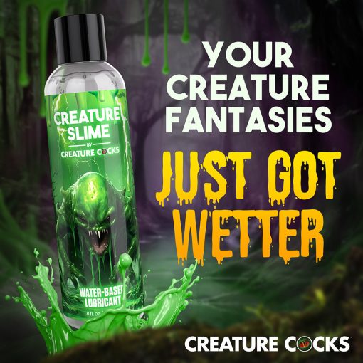 Creature Slime Water-Based Lubricant 8 Oz. - Image 6