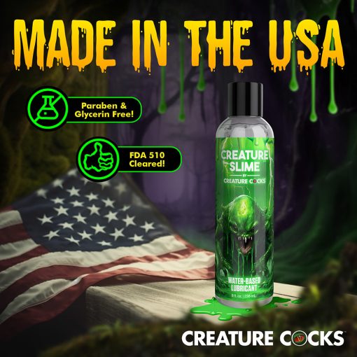 Creature Slime Water-Based Lubricant 8 Oz. - Image 8