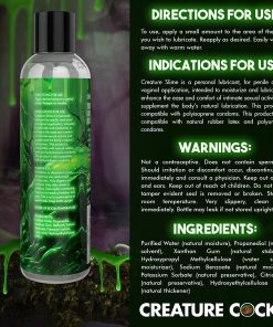 Creature Slime Water-Based Lubricant 8 Oz.