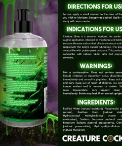 Creature Slime Water-Based Lubricant 16 Oz.