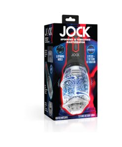 Jock Spinning & Vibrating Masturbator