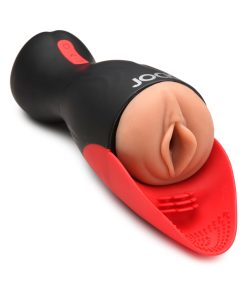 Jock Sucking & Vibrating Pussy Masturbator