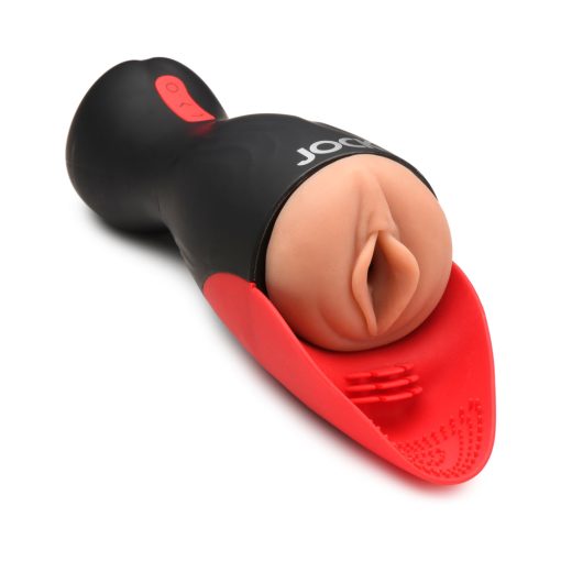 Jock Sucking & Vibrating Pussy Masturbator - Image 2