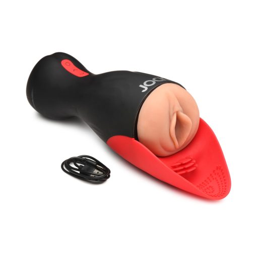Jock Sucking & Vibrating Pussy Masturbator - Image 6