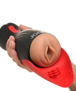 Jock Sucking & Vibrating Pussy Masturbator