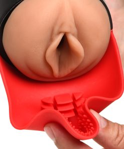 Jock Sucking & Vibrating Pussy Masturbator